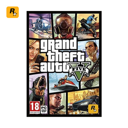 קוד דיגיטלי Grand Theft Auto V 5 (GTA 5) - PC (Rockstar Game Launcher)