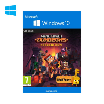 קוד דיגיטלי Minecraft Dungeons Hero Edition - PC/XBOX ONE