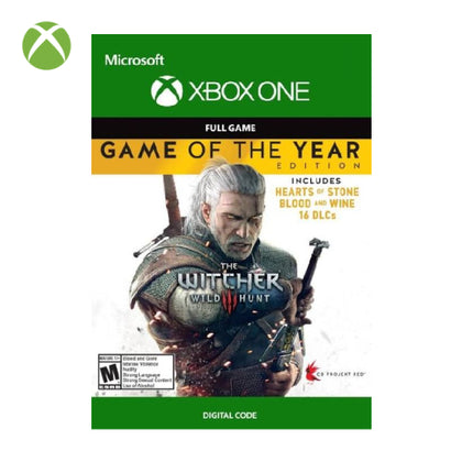 קוד דיגיטלי The Witcher 3: Wild Hunt - Game Of The Year Edition - XBOX ONE